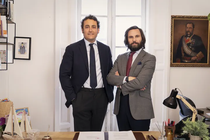 Los socios del despacho Jiménez y Lozano